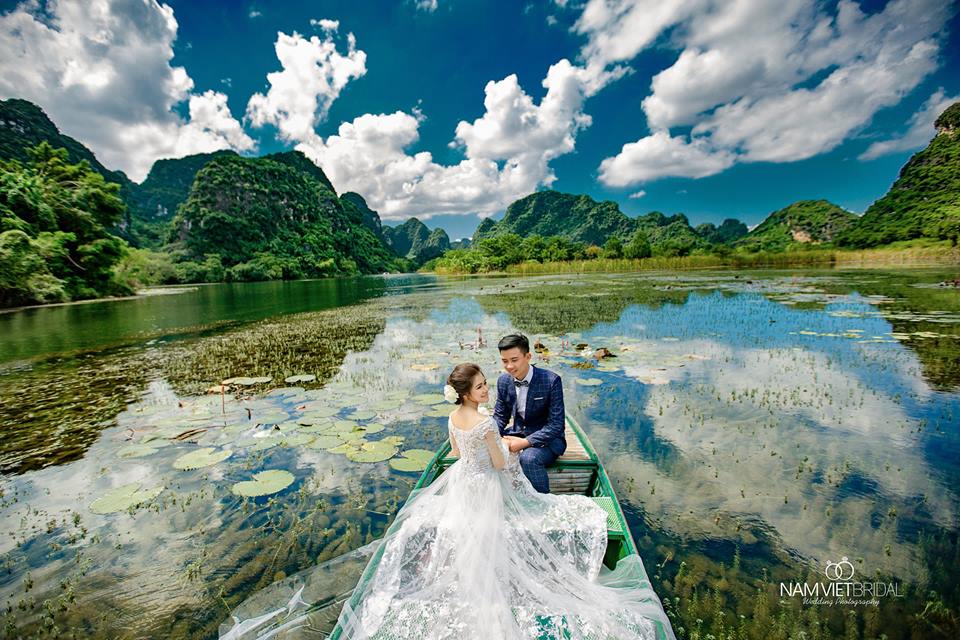 Chụp ảnh cưới ở Tràng An, Ninh Bình
