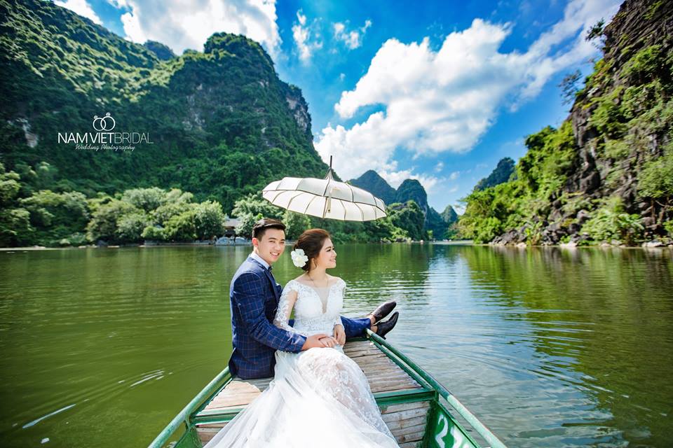 Chụp ảnh cưới ở Tràng An, Ninh Bình