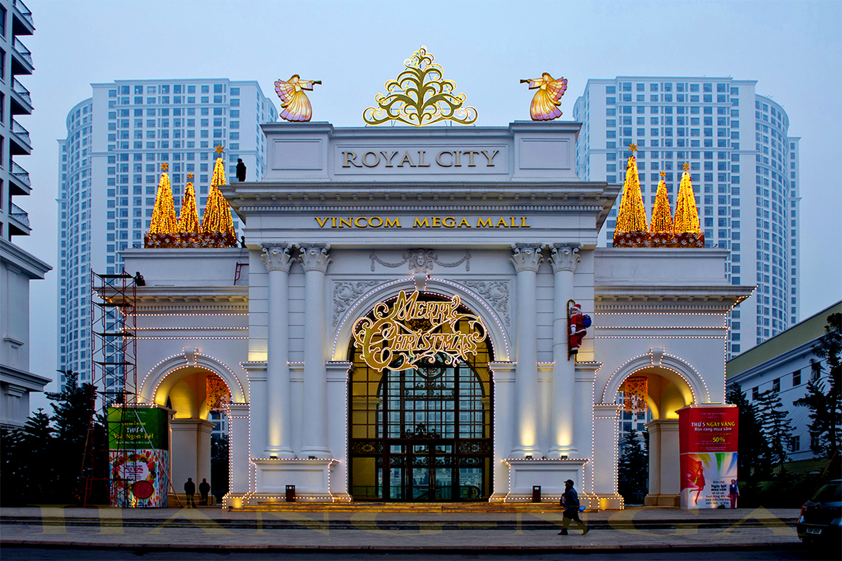 Royal City là địa điểm đi chơi vào buổi tối ở Hà Nội rất hợp lý cho các bạn sinh viên