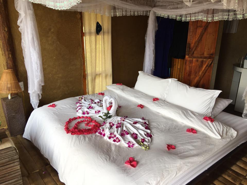 Phòng ngủ ở Eco Palm House