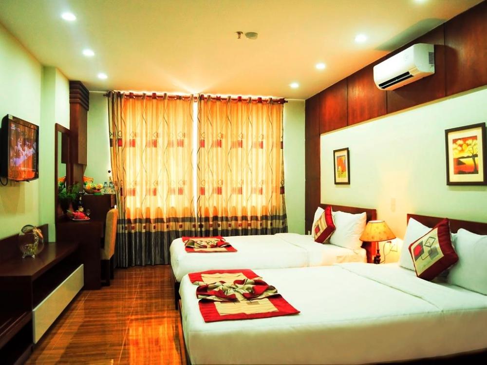 Phòng nghỉ tại khách sạn Vân Sơn Đà Nẵng