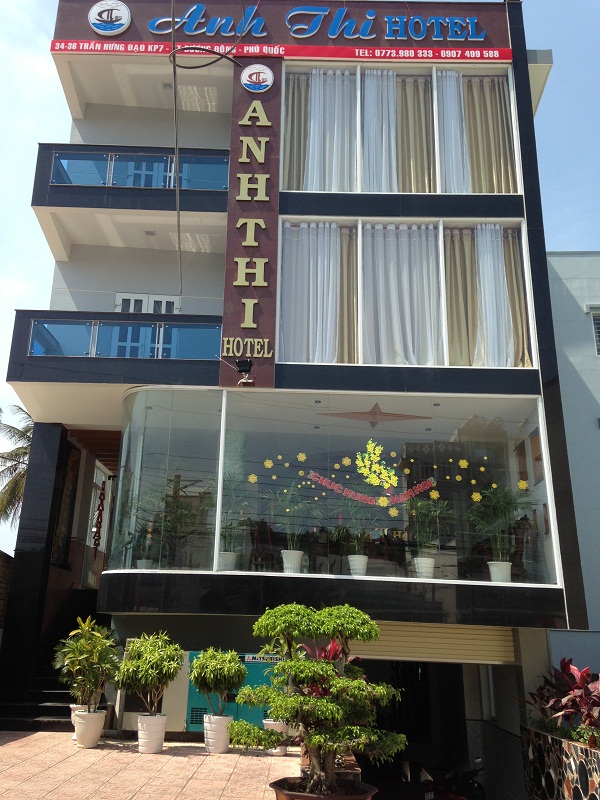 Khách sạn Anh Thi trên đường Trần Hưng Đạo Phú Quốc