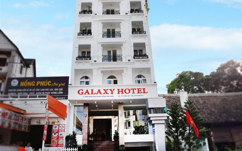 Khách sạn Galaxy trên đường Trần Hưng Đạo Phú Quốc