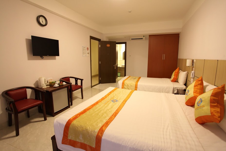 Phòng nghỉ tại khách sạn Galaxy Phú Quốc