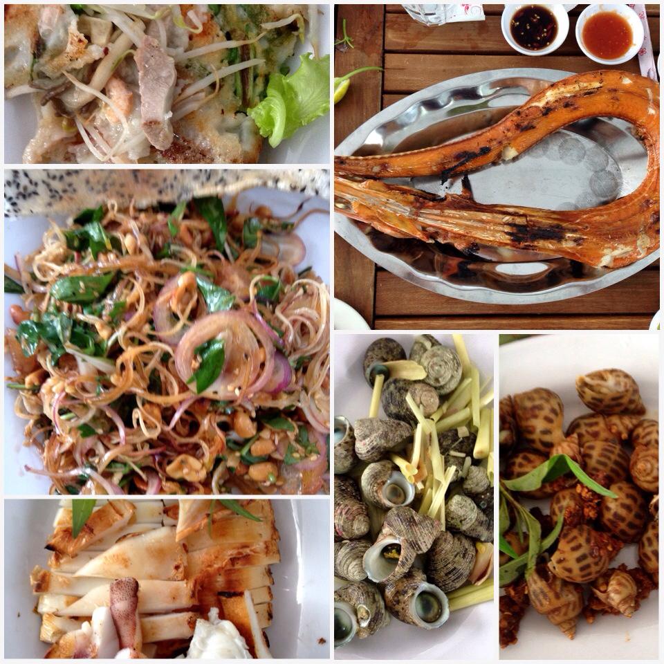 Đi ăn hải sản ở Dốc Lết Nha Trang